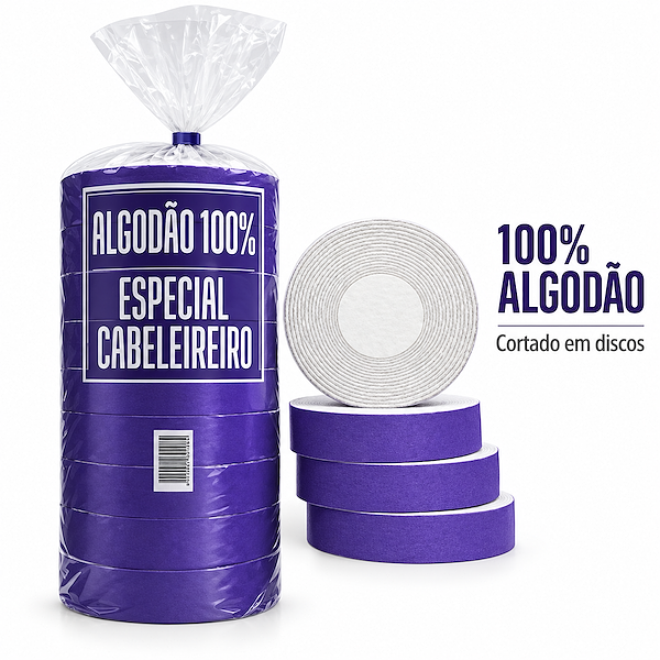 Algodão em Rolo para Cabeleireiro 1Kg Eurostil