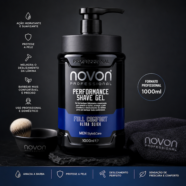 Gel de Barbear Novon Professional 1000ml